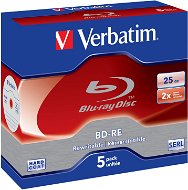 Verbatim BD-RE 25GB 2x, 1pc in box - Media