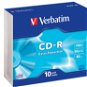 VERBATIM CD-R 80 52x EXTRA slim 10db - Média