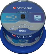 Médium VERBATIM BD-R SL DataLife 25 GB, 6x, spindle 50 ks - Média