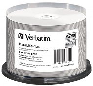 VERBATIM DataLifePlus DVD-R 4.7GB, 16x, Printable, Spindle 50pcs - Media