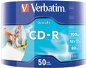 Médium VERBATIM CD-R 700MB, 52x, wrap 50 ks - Média