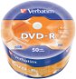 VERBATIM DVD-R AZO 4,7GB, 16x, wrap 50 ks - Média