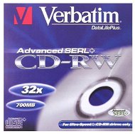CD-RW přepisovací médium Verbatim 32x 80m/700MB - -