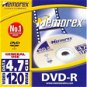 DVD-R médium MEMOREX 4.7GB 4x speed, balení v krabičce - -