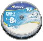 DVD-R médium MEMOREX Printable 4.7GB 8x speed, balení 10 kusů cakebox - -