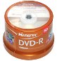 DVD-R médium MEMOREX 4.7GB 16x speed, balení 50 kusů cakebox - -