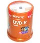 DVD-R médium MEMOREX 4.7GB 16x speed, balení 100 kusů cakebox - -