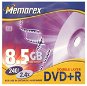 DVD+R Dual Layer médium MEMOREX 8.5GB 2.4x speed, balení v krabičce - -