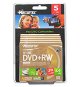 DVD+RW 8cm médium MEMOREX 1.4GB 4x speed, balení 5ks v SLIM krabičce - -