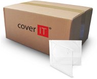 COVER IT box:1 CD 10 mm jewel box + tray číry – kartón 200 ks - Obal na CD/DVD