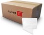 COVER IT box: 1 CD 10 mm jewel box + tray, átlátszó - doboz, 200 db - CD/DVD tok