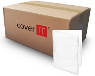 COVER IT box:1 DVD 14 mm super číry – kartón 100 ks - Obal na CD/DVD