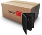 COVER IT Box: 4 DVD 19mm Black - Carton 100pcs - CD/DVD Case