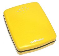 Targus Steel Case - luxusní žlutý (yellow) kovový zásobník na 24 kusů CD-R/RW/DVD médií - -