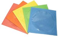 Papírová pošetka - barevná (červená, žlutá, zelená, modrá, oranžová), balení 100ks - Obal na CD/DVD
