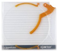 CD-R Kick-Out krabička s bookletem na 1 CD/DVD - oranžová (orange) - -