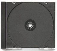 CD krabička na 1ks - černá (black), 10mm - -
