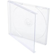 CD krabička na 1ks - čirá (transparent), 10mm - -