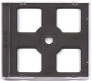 CD krabička na 2ks - černá (black), 10mm - -