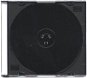 CD krabička slim na 1ks - černá (black), 5mm - -