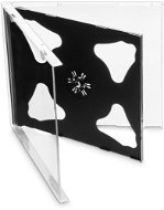 COVER IT Krabička na 2 ks – čierna, 10 mm, 10 ks/bal - Obal na CD/DVD