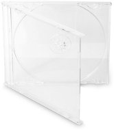 Obal na CD/DVD COVER IT Krabička na 1 ks – číra (transparent), 10mm, 10ks/bal - Obal na CD/DVD