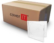 Vékony doboz 1db - tiszta (átlátszó), 5,2 mm-es - CD/DVD tok