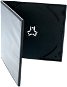 Krabička slim pre 1ks - černá - Obal na CD/DVD