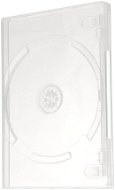 Škatuľka na 1 ks - číra (transparent), 14 mm, 10 kusov - Obal na CD/DVD