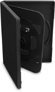 COVER IT Case for 4 Discs - Black, 19mm, 5pcs/pack - CD/DVD Case