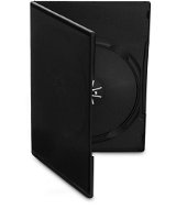 COVER IT Krabička na 2 ks – čierna, slim, 9 mm, 10 ks/bal - Obal na CD/DVD