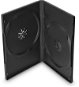 Cover IT Krabička na 2ks, černá, 14mm,10ks/bal - CD/DVD Case
