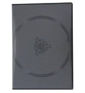 DVD krabička slim na 1ks - černá (black), 9mm - -
