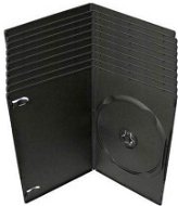 SlimULTRA box for 1pcs - black, 7mm, 10pack - CD/DVD Case