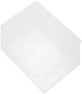 Škatuľka ultratenká na 1 ks - číra (transparent), 7 mm, 10 kusov - Obal na CD/DVD