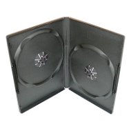 DVD krabička slimULTRA na 2ks - černá (black), 7mm - -