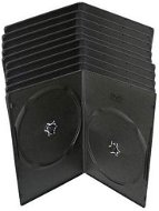 Box slimULTRA auf 2 Stück - schwarz, 7mm, 10pack - CD-Hülle