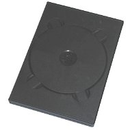 DVD krabička na 4ks - černá (black), 14mm - -