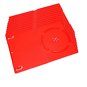 Krabička na 1ks - červená, 10pack - Obal na CD/DVD