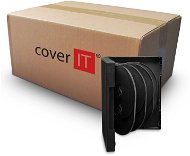 COVER IT box: 10 DVD 33mm fekete - karton 50db - CD/DVD tok