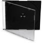 Obal na CD/DVD COVER IT škatuľka slim pre 1 ks – čierna, 5,2 mm, 10 ks/balenie - Obal na CD/DVD