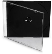 COVER IT Krabička slim na 1ks - černá, 5.2mm,10ks/bal - Obal na CD/DVD