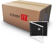 COVER IT 10mm-es CD/DVD tartó+ tálca - 200 db-os kartondoboz - CD/DVD tok