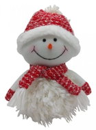 GOBA Christmas decoration - snowman with red scarf, 35 cm - Christmas Decoration