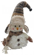 GOBA Christmas decoration - brown snowman, 45 cm - Christmas Decoration