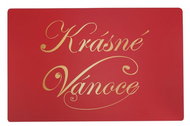 GOBA Christmas Placemats - plastic, Merry Christmas - Placemat
