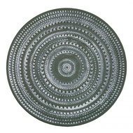 GOBA Decorative plate - wooden, green 40cm - Plate