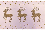 GOBA Plastic Placemats Deer in pink - Placemat