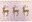 GOBA Plastic Placemats Deer in pink