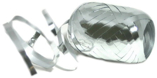 GOBA Binding ribbons width 5 mm × 20 m, metallic silver - pack of 12 - Ribbon - Main image